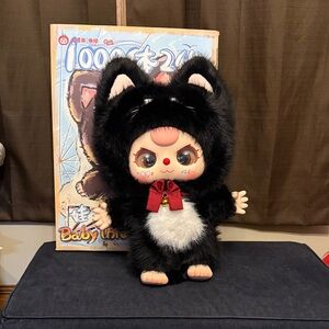 New! Baby Three 1000% Special Eye Black Cat!